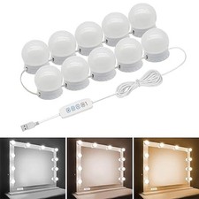 Dimmable Control Lights Strip for Makeup Vanity Table  Bathroom Mirror