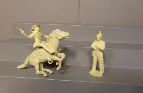 Marx Lone Ranger Ranch Playset Lone Ranger Tonto Hi Oh Silver Original