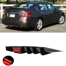 For Nissan Altima Black Rear Bumper Diffuser Body Kit W Led Brake Tail Light For Nissan Altima Black Rear Bumper Diffuser Body Kit W Led Brake Tail Light