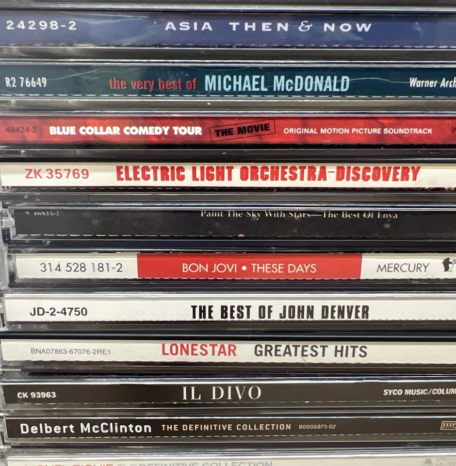 LOT OF 90 Random Assorted Audio Cds 💿FREE SHIPPING Foto 3 de 4