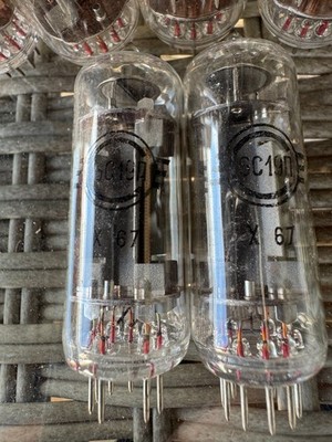 6S19P  / 6S19P-V SVETLANA Triode Tubes 1967r  USSR RARE NOS Lot 10pcs