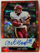 2026 Leaf Metal Art Monk Auto Autograph Crystal Orange On Card #d 7/8