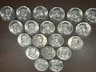 Roll of 20 - 1963 Franklin Silver Half Dollars- Gem BU