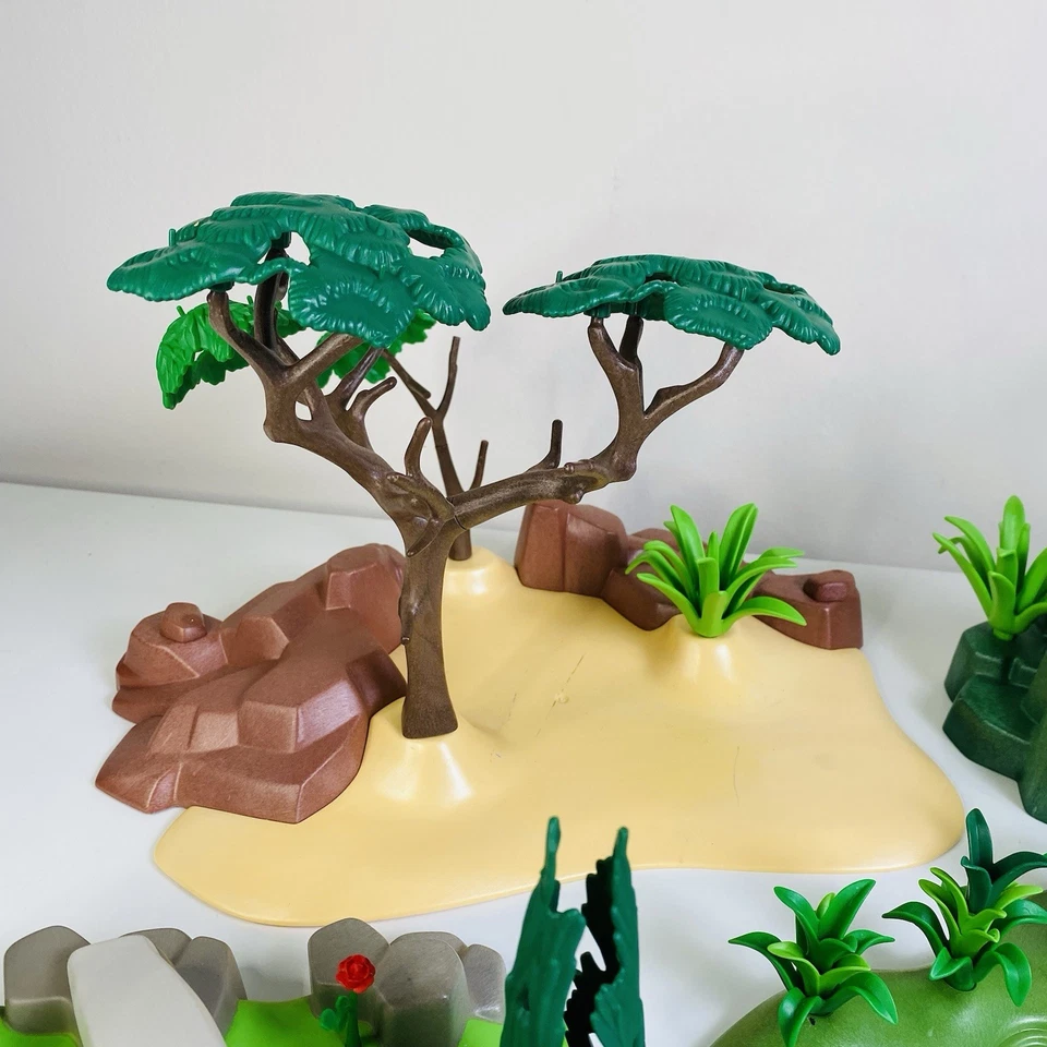 Playmobil Aventura Selva Safari PIEZAS ÁRBOLES DESIERTO arbustos Ruinas Montañas Foto 3 de 4