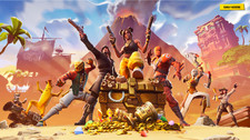 Anime fortnite loading screen pc gaming art video games Play Gaming Mat Desk