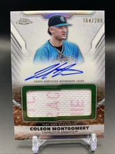 2025 Topps Pro Debut COLSON MONTGOMERY (#PDJAR-CM) Refractor Jumbo Auto /200