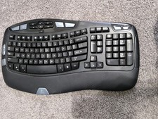 Logitech Wave Cordless Ergonomic Wireless Key...
