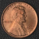 1930 Lincoln Wheat Cent - Uncirculated Red