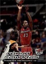 2000 Ultra WNBA #111 Tonya Edwards
