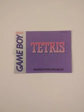 Tetris (Purple) - Nintendo Game Boy Instruction Booklet Manual ONLY