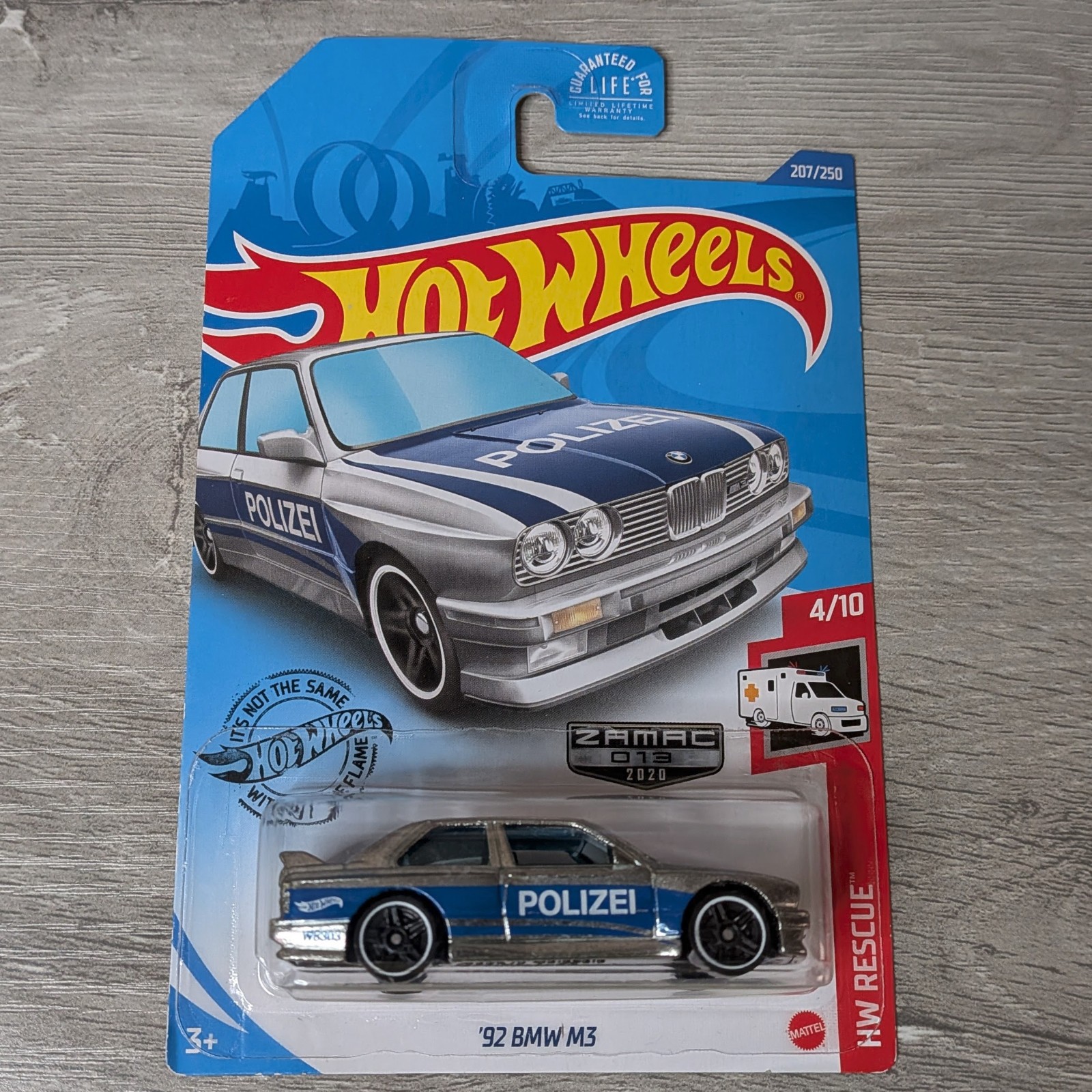 Hot Wheels 2020 ZAMAC - '92 BMW M3 - New on Good Card