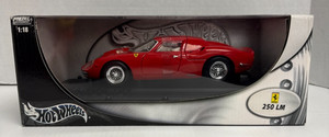 MATTEL HOT WHEELS 23914-A Scale 1/18 | FERRARI 250LM 1964 - BEIGE