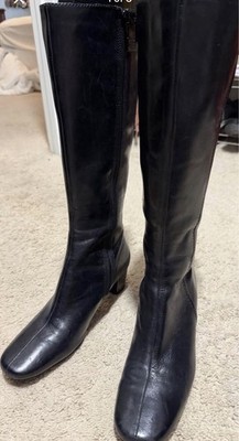 ECCO Boots Womens Size 38 US 7.5  Black Shoes Ecco Women 7 1/2