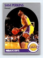 #415 1990-91 Hoops Sam Perkins Los Angeles Lakers