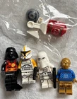 Lego Star Wars Minifigures Lot 75340 Festive C-3PO Beach Darth Vader R2D2 Advent