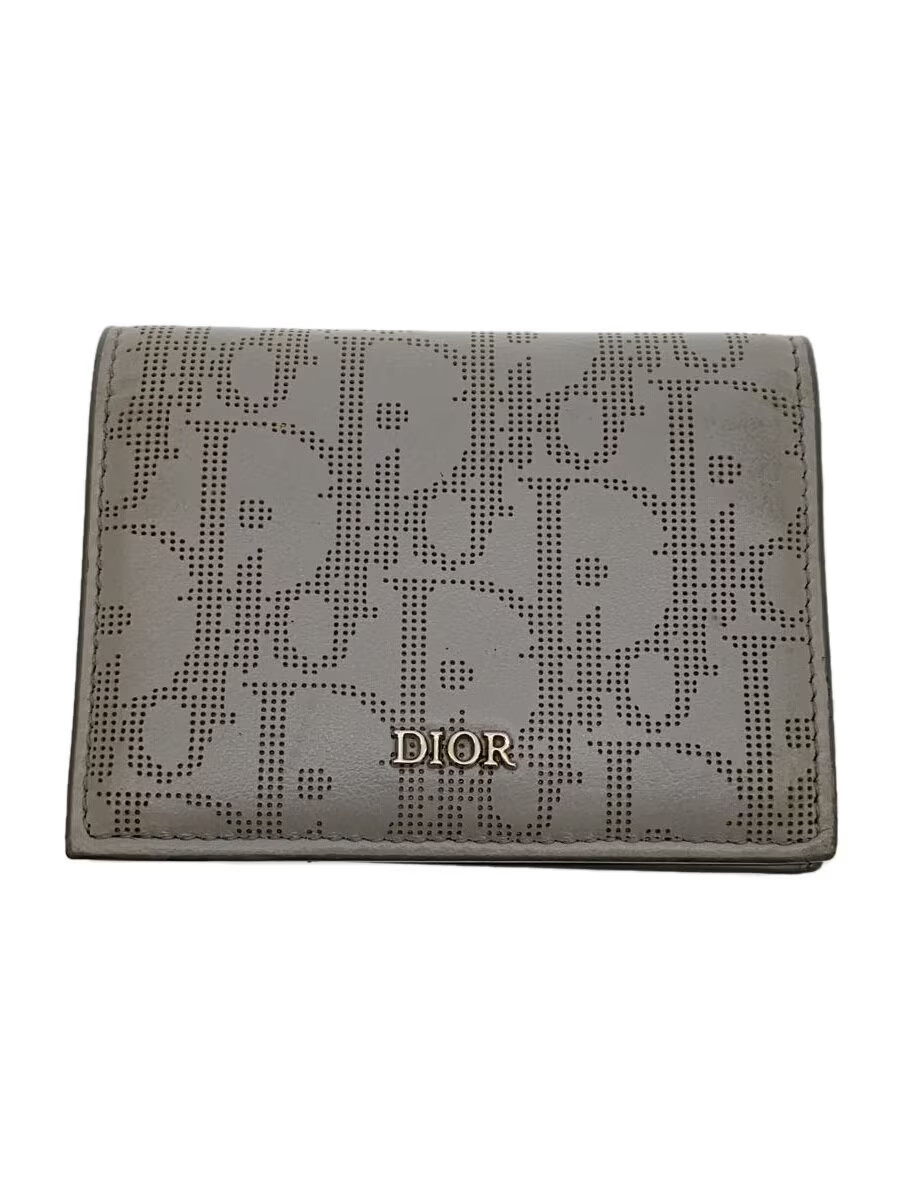 Christian Dior Card Case GRY Men's 10-BO-0271