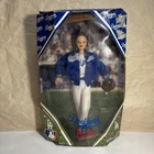 Vintage 1999 BARBIE Los Angeles Dodgers LA Baseball Mattel NIB “damaged box”