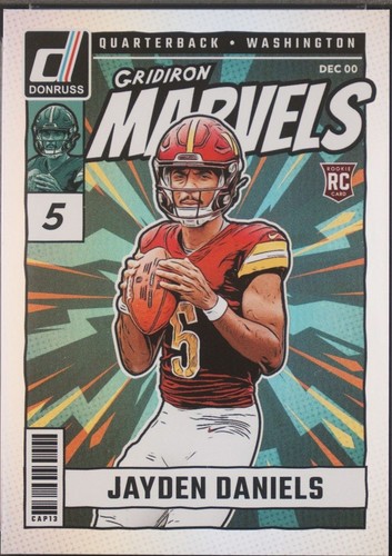 2024 Donruss Optic Passing Grade Jayden Daniels Rookie | eBay