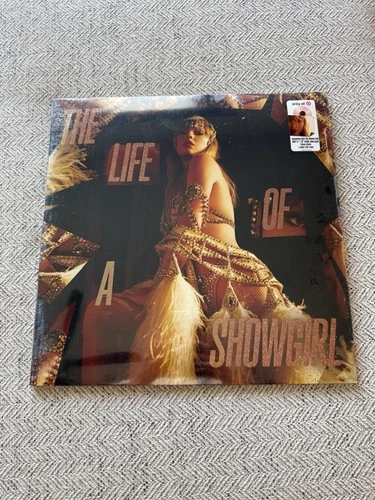 New & Sealed Taylor Swift The Life Of A Showgirl Pink Shimmer Vinyl Record