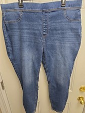 Terra  Sky Plus High Rise Skinny Jeggings Size 2X 20W-22W  Denim NEW