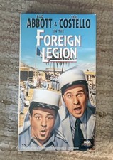 Abbott and Costello in the Foreign Legion (1994, Video, VHS Format)