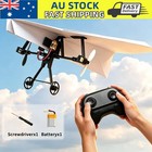 DIY Remote Control Paper Plane Power Kit 4-Channel RC Aircraft Building Parts