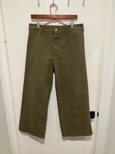 Universal Thread Women's Sailor Wide Leg Jeans, Khaki, Size 12