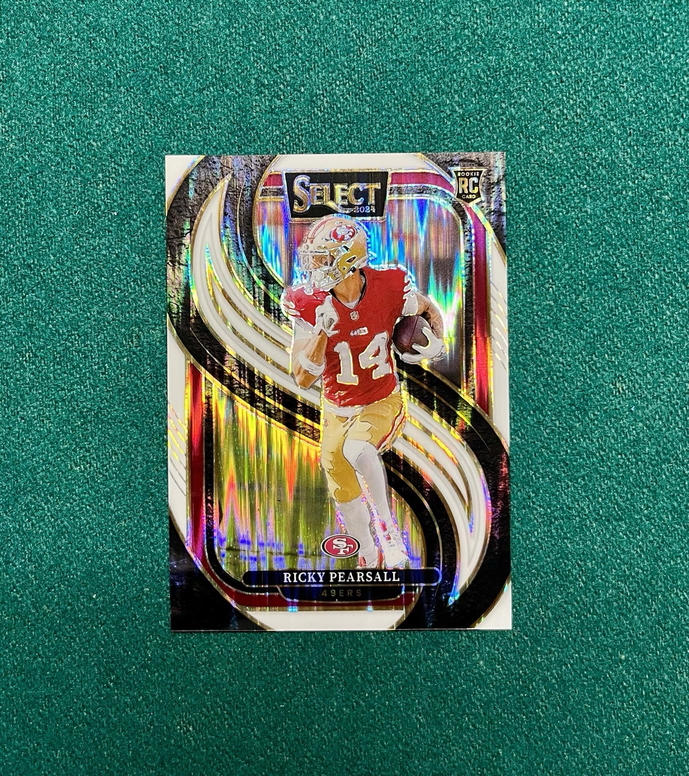 2024-25 Panini Select #173 Ricky Pearsall Premier Level White Shock Prizm /199