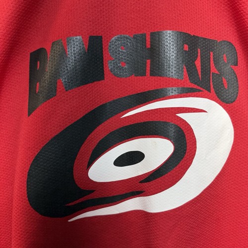 Carolina Hurricanes #17 Jersey Size XL 46-48 Teamwork Apparel USA Made Vintage - Picture 2 of 17