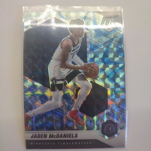 2020-21 Mosaic Blue Reactive #235 Jaden McDaniels (RC) MINNESOTA TIMBERWOLVES