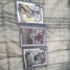 Panini Prizm Rookie NFL & MLB Sports Trading Card Lot 3 Tillman De La Cruz Tayl…