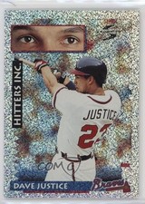 1995 Score Hitters Inc Platinum Team Set David Justice #555 14lc