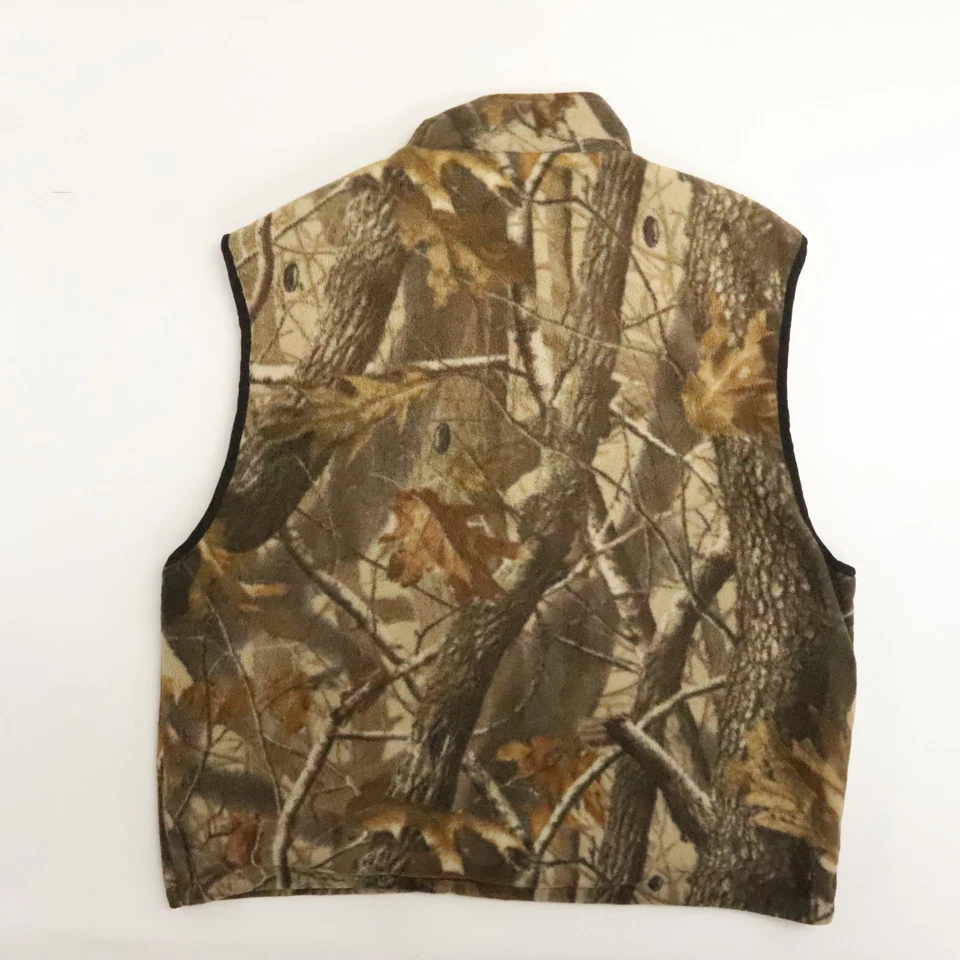 Chaqueta Chaleco Vintage Guide Series Tree Camo Polar Talla XL Foto 2 de 3