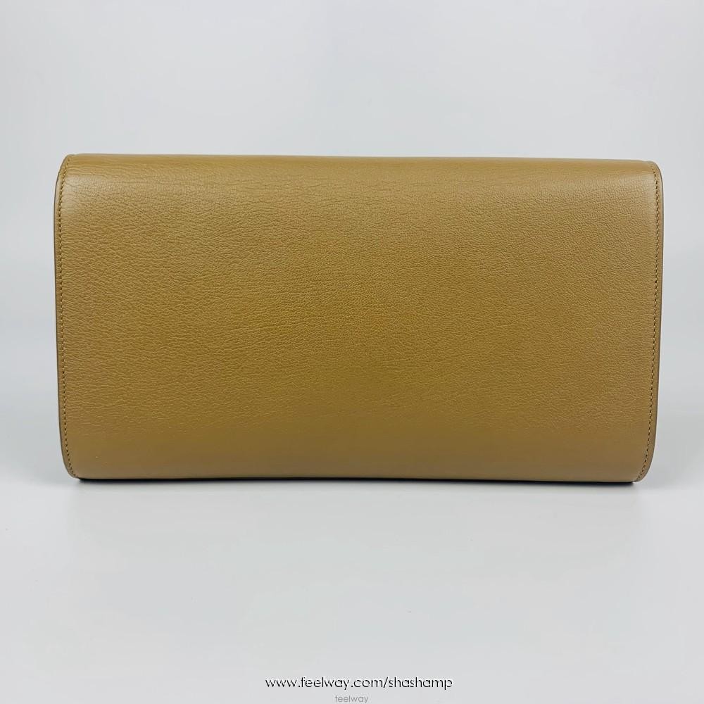 Borsa pochette Saint Laurent marrone 361120 135945039