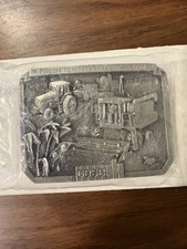 1985 Limited Edition First Case IH  A Fresh Team For Today  s Farmer  Belt Buckle