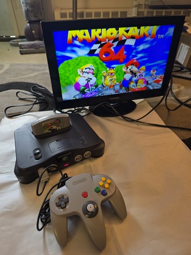 Pacchetto Console Nintendo 64 N64 Testata Funzionante Leggi Descrizione - Foto 4 di 8