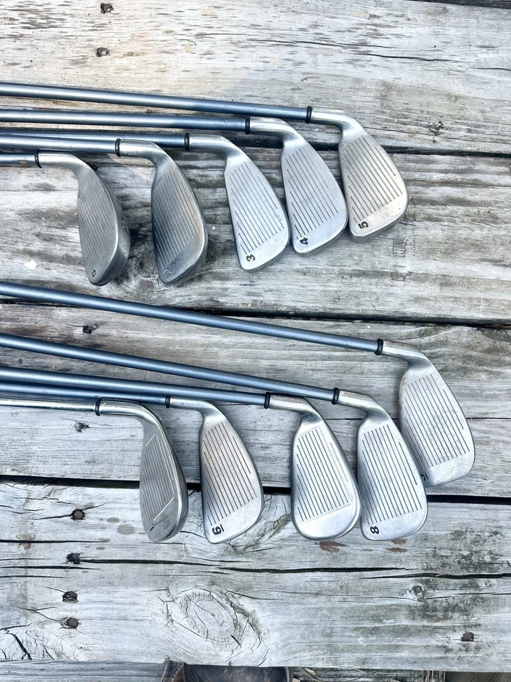 JUEGO DE HIERRO CALLAWAY 1996 BIG BERTHA 3-PW LW SW CALLAWAY RCH 96 GRAFITO RÍGIDO Foto 4 de 4