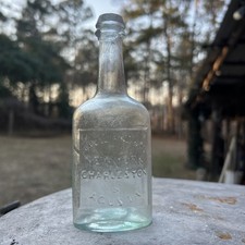 HAVILAND & CO NEW YORK CHARLESTON BOTTLE AUGUSTA GEORGIA MISSPELLED AGUSTA