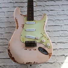 Relic stratocaster Shell Pink ,Alnico 5 Pups FREE DELIVERY