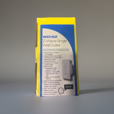 Brand new Z-Wave Single Wall Outlet WO15Z New-