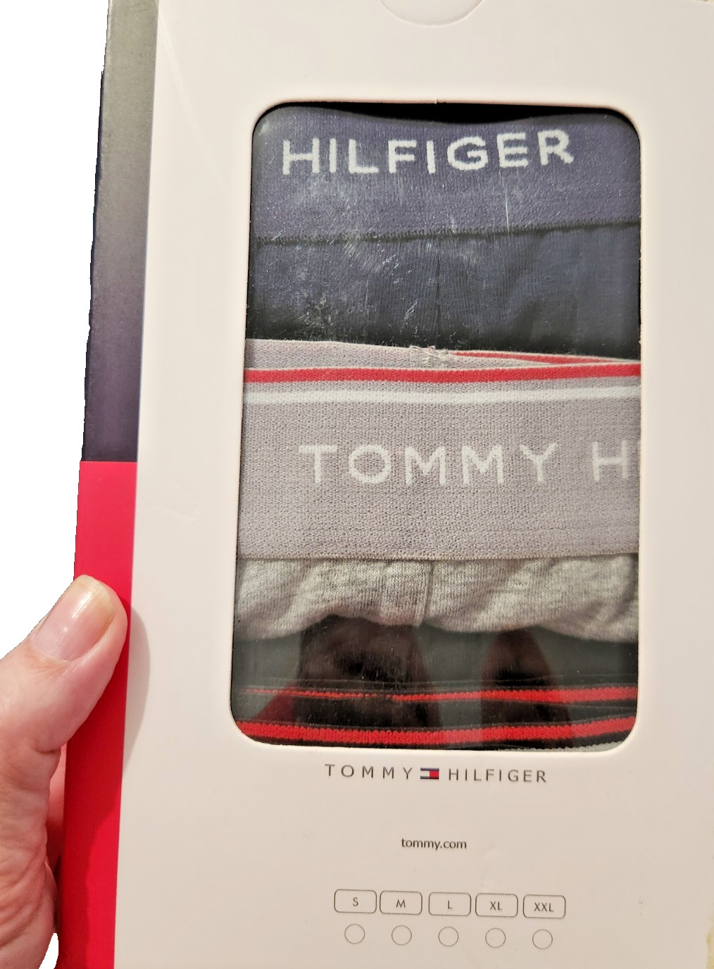 Brand New Tommy Hilfiger Premium Essentials Cotton Stretch Trunks 3 Pack S L X image 3