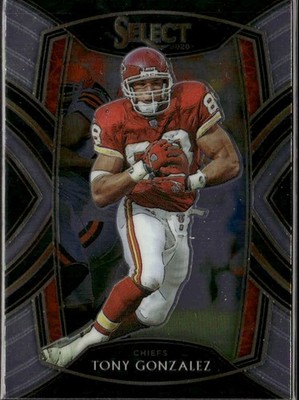 2020 Panini Select Club Level Tony Gonzalez #234 Kansas City Chiefs NFL