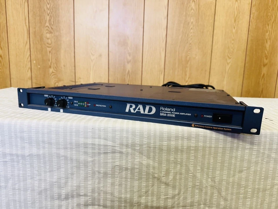 Roland SRA-200E 2 CHANNEL POWER AMPLIFIER - Image 2 of 4