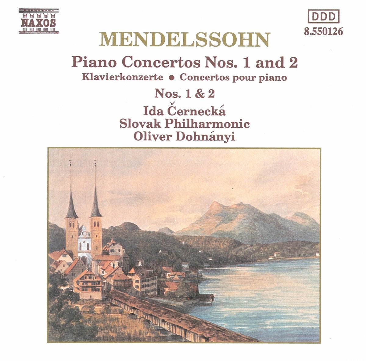 Felix Mendelssohn Bartholdy Klavierkonzerte (CD)
