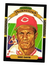 1987 Leaf #22 Eric Davis Cincinnati Reds