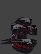 Razor SX500 graphics kit decals THICK AND HIGH GLOSS CHROME FINISH