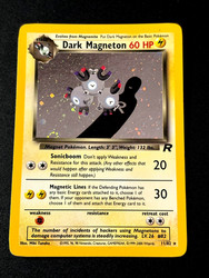 Dark Magneton 11/82 Team Rocket Holo Rare