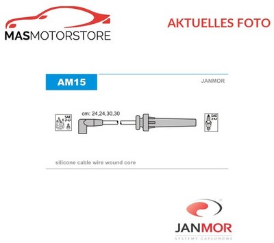 ZÜNDLEITUNGSSATZ ZÜNDKABEL JANMOR AM15 P NEU OE QUALITÄT