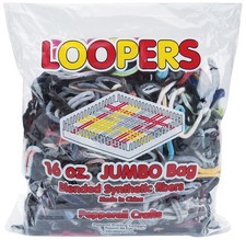 Pepperell 70762 Loopers 16oz-Assorted (3Pk)