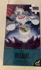 Disney Villains Collectors Puzzle 1000 Pieces NEW SEALED BAG Ursula Ariel